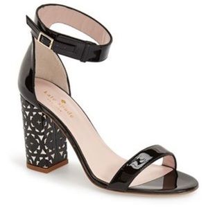 Kate Spade idelle' ankle strap block heel sandal